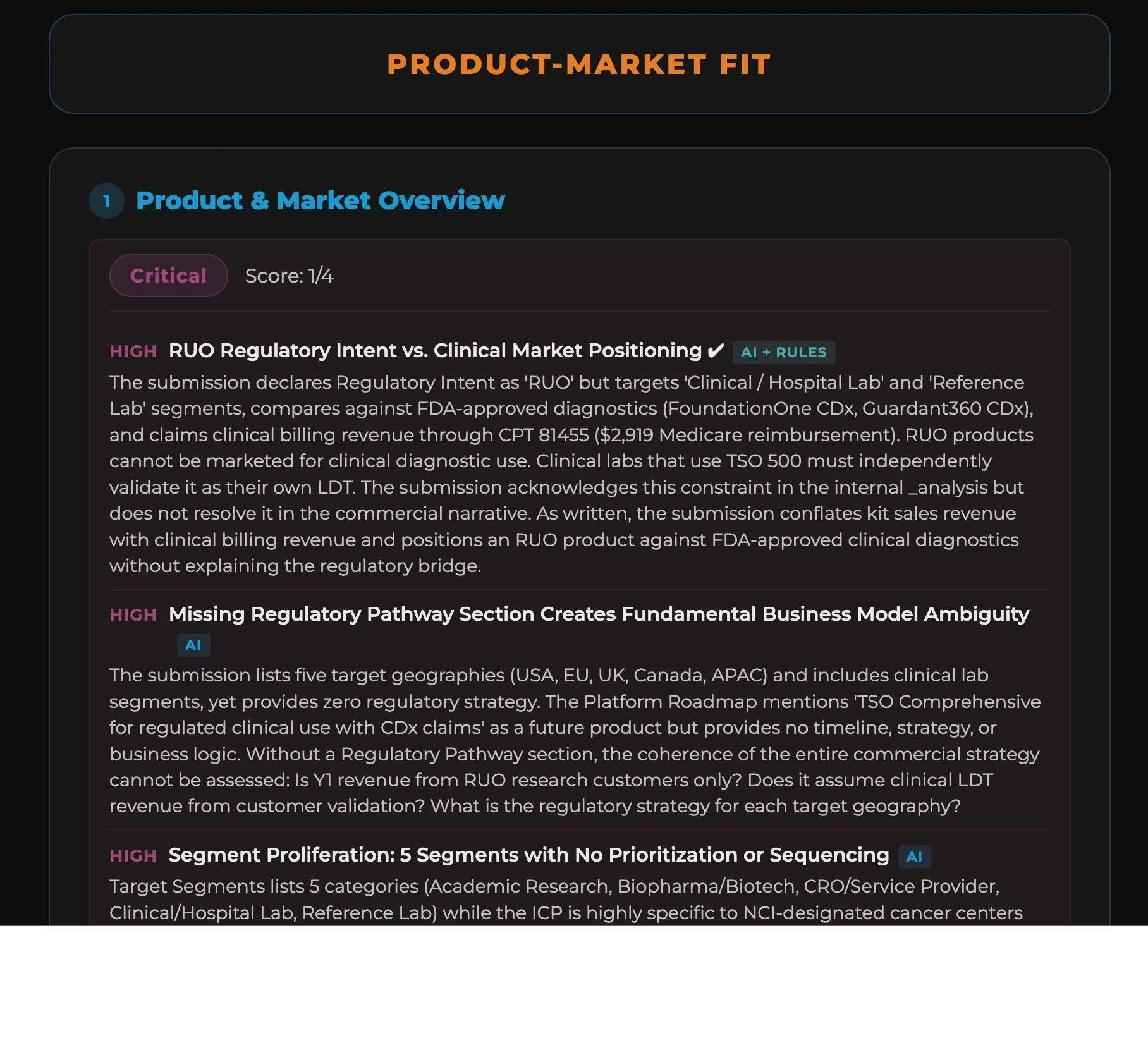 Strategic Narrative Screenshot